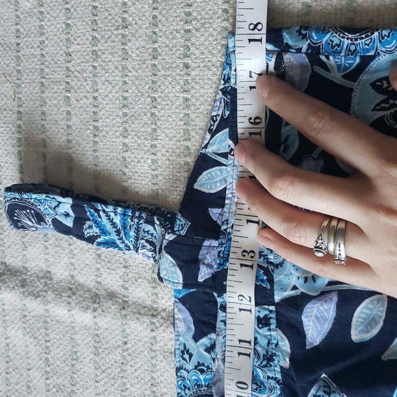 Loft pineapple dream blue romper size 4 - Picture 4 of 10